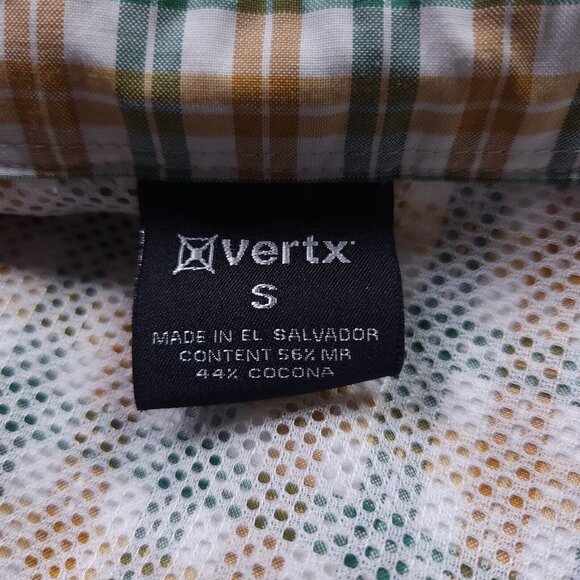 Vertx Speed Concealed Carry Shirt Sleeve Plaid Snap Button Hiking Shirt Small - Picture 6 of 8